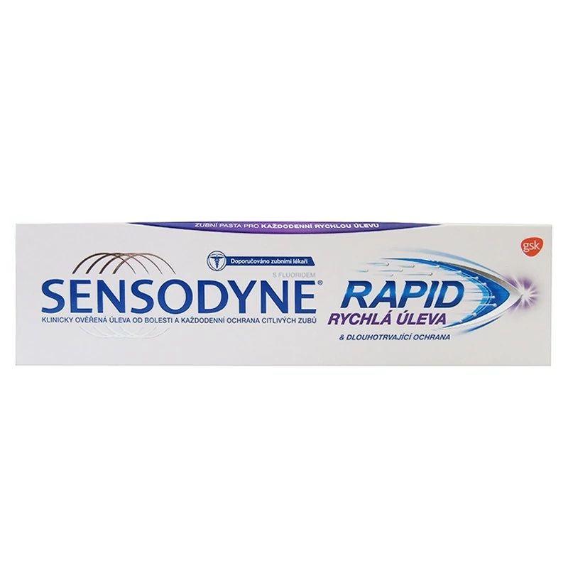 خمیر دندان سنسوداین SENSODYNE مدل RAPiD RYCHLA ULEVA