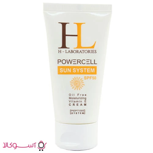  کرم ضد آفتاب بدون رنگ اچ ال HL 