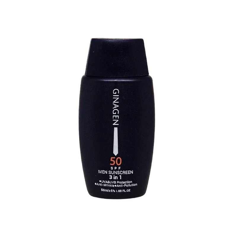 کرم ضد آفتاب فلوییدی مردانه ژیناژن با ( spf 50 ) 50 گرم