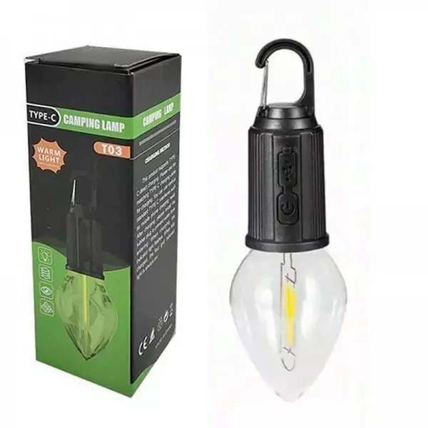 لامپ شارژی کمپینگ مدل T03 زد آب نشکن