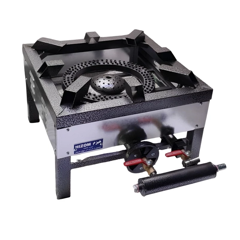 اجاق گاز پروفیلی هیزم مدل دو شعله فشار قوی سایز 52 (پس کرایه)