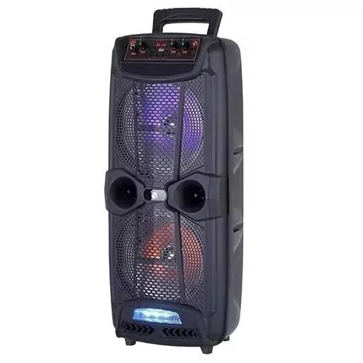 اسپیکر میکروفون دار بلوتوثی قدرتمند با بیس عمیق و صدای شفاف