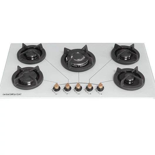 اجاق گاز صفحه ای  شیشه ای سفید تیدومکث (tidumax) مدل g501w