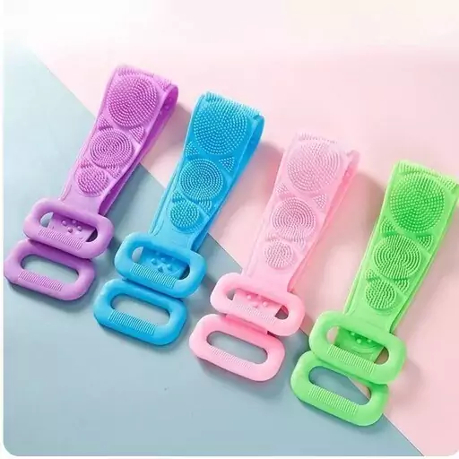 لیف سیلیکونی بلند (پشت شور) دورو 70 سانت رنگبندی