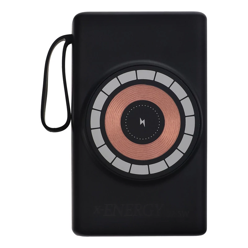 پاور بانک ایکس انرژی پاور بانک شارژ وایرلس دار ،828m مدل X-828M 22.5W ظرفیت 20000 میلی آمپر ساعت