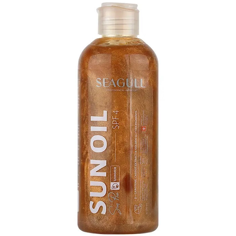 روغن آفتاب و ویتامینه SPF4 اکلیلی سی گل 250 میلی لیتر