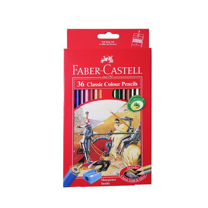 مداد رنگی 36 رنگ فابر کاستل