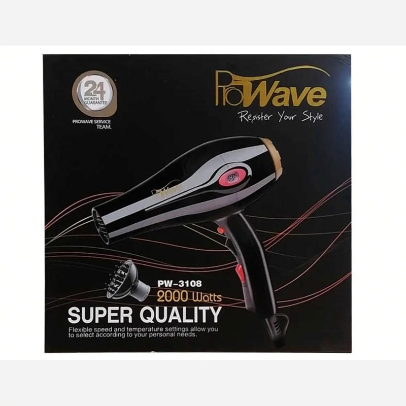 سشوار حرفه ای پروویو مدل 3108  (اصل) سشوار پروویو