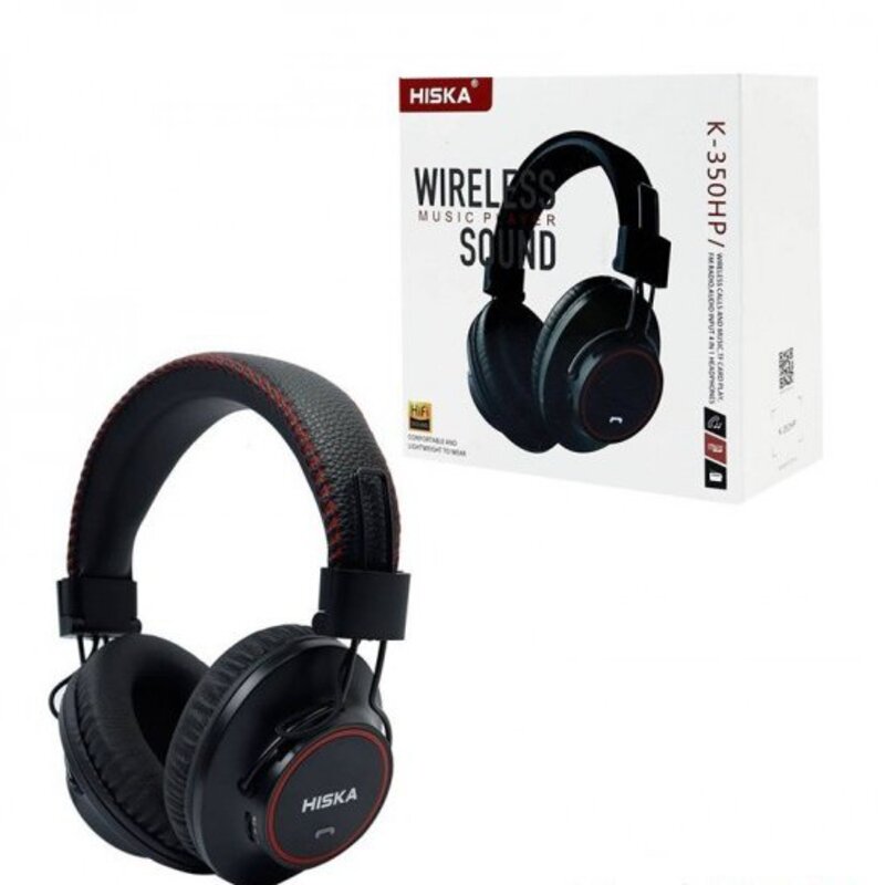 هدفون بلوتوثی هیسکا HISKA مدل K-350HP