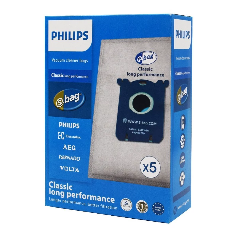 پاکت جاروبرقی مدل کلاسیک مناسب جاروبرقی الکترولوکس و آاگ بسته 5 عددی