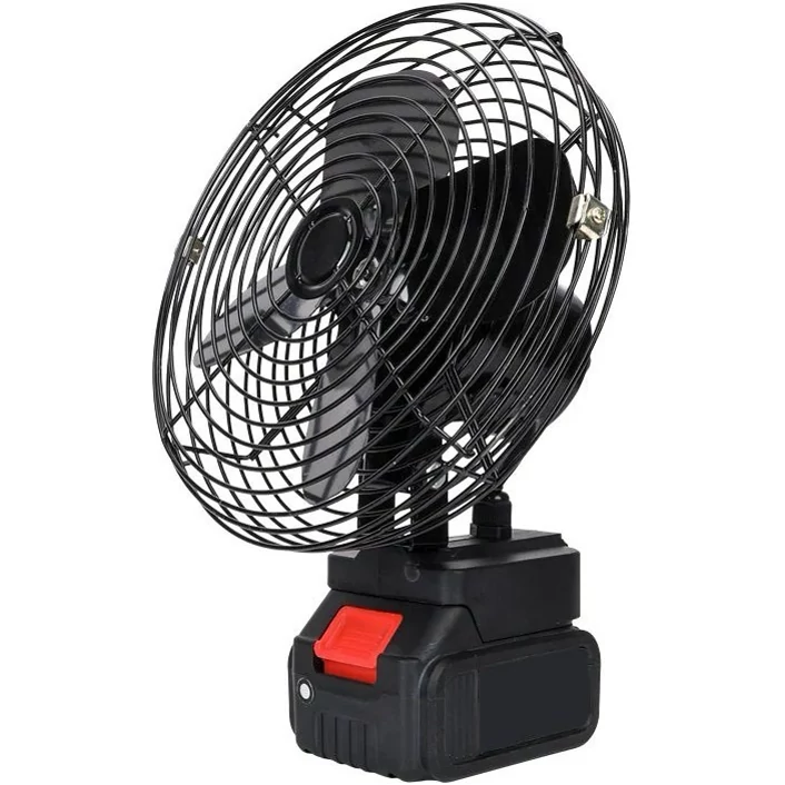 پنکه شارژی دو باطری 68 ولت فلزی مدل Gd-S90