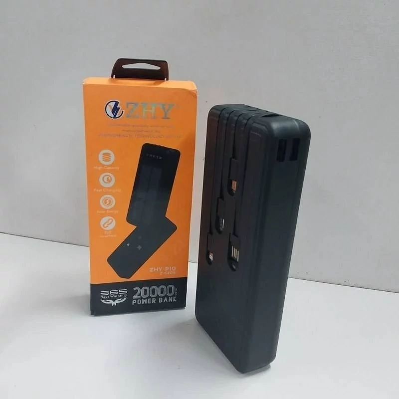 پاوربانک ZHY مدل P-103 کیفیت عالی 20000میلی آمپر 