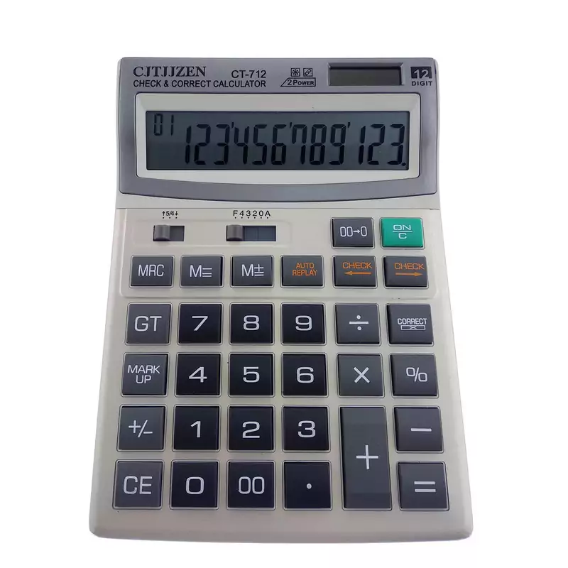 ماشین حساب رومیزی مارک سیتیزیو مدل 712