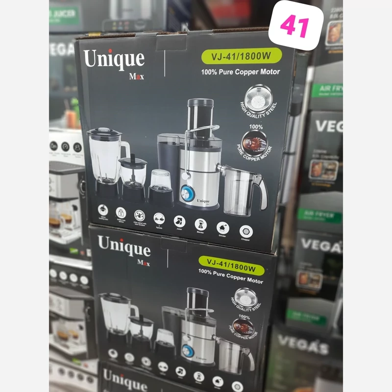 آبمیوه گیر 4 کاره یونیک مدل 41