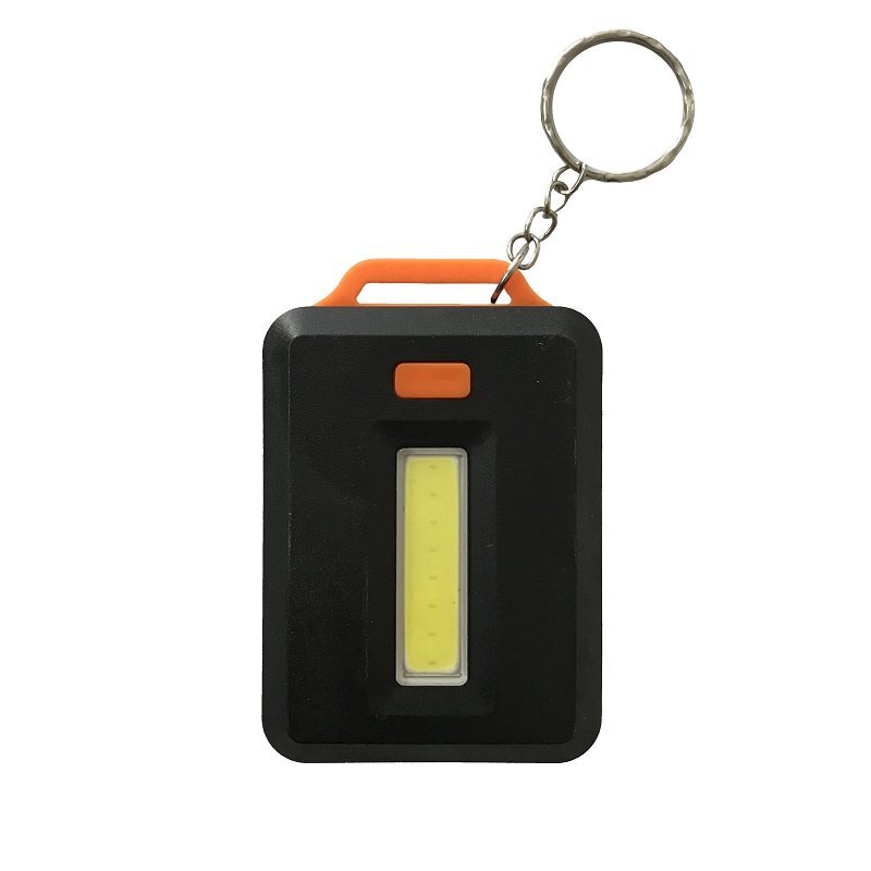 چراغ قوه جا کلیدی COB لایت باتری خور در رنگ های مختلف جا سویچی 