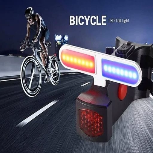 چراغ پلیسی عقب دوچرخه و اسکوتر