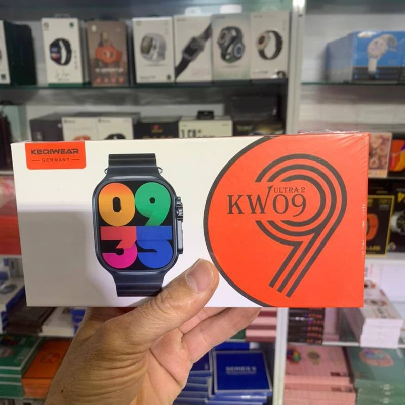 ساعت هوشمند KEQIWEAR KW09 Ultra2 طرح اپل واچ اولترا 2