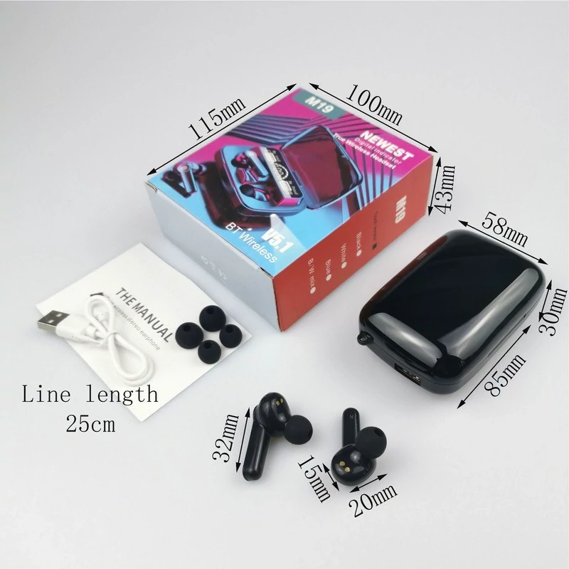 ایرپاد مدل M19 Newest (اصل) ا Newest M19 Headset Org- جدیدترین نسخه بازار 2024