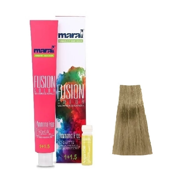 رنگ مو مارال مدل Fusion شماره 8.312 حجم 100 میلی لیتر رنگ سدری