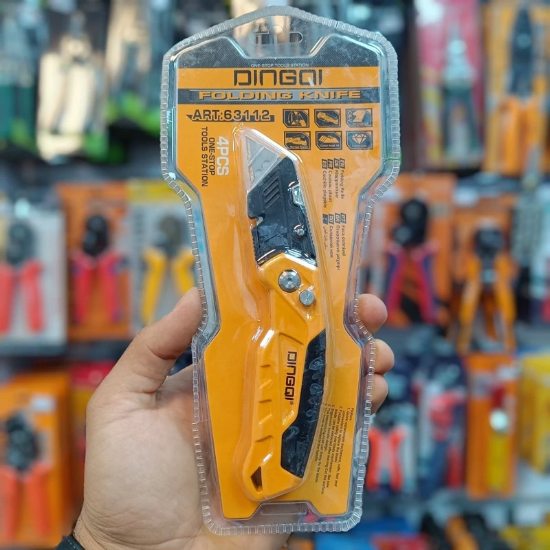 کاتر حرفه ای تاشو کناف کاری دینگشی مدل DINGQI 63112