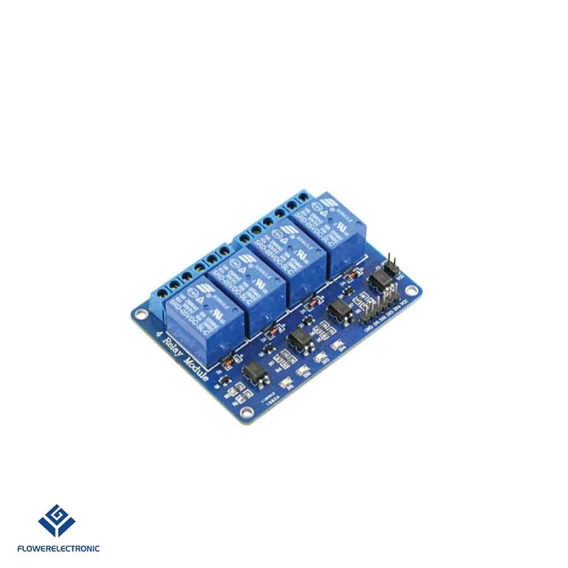 ماژول رله 4 کاناله 5 ولت