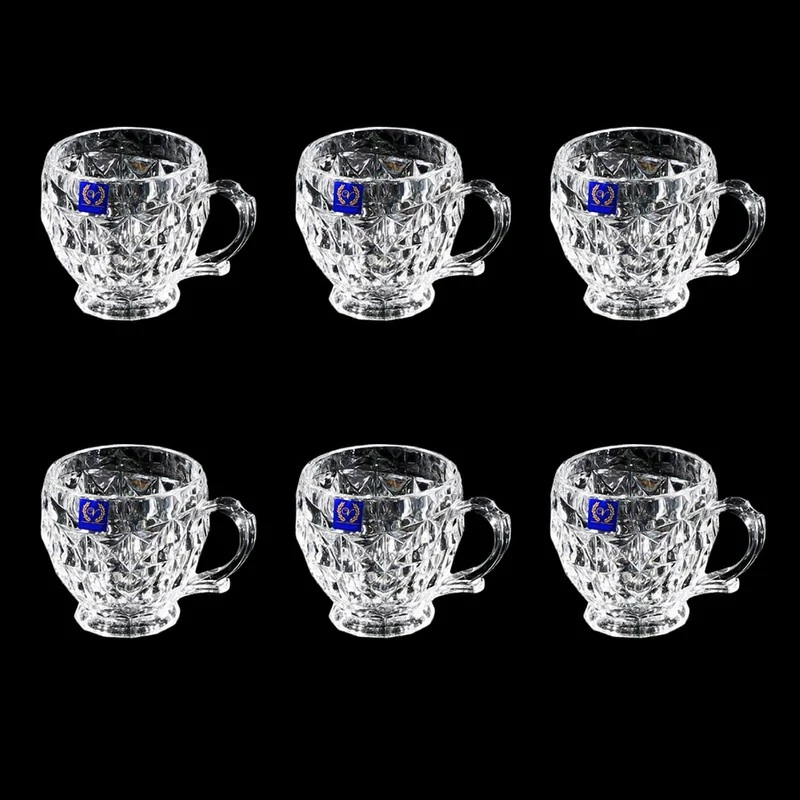 فنجان آکوامارین ( 6 عددی )