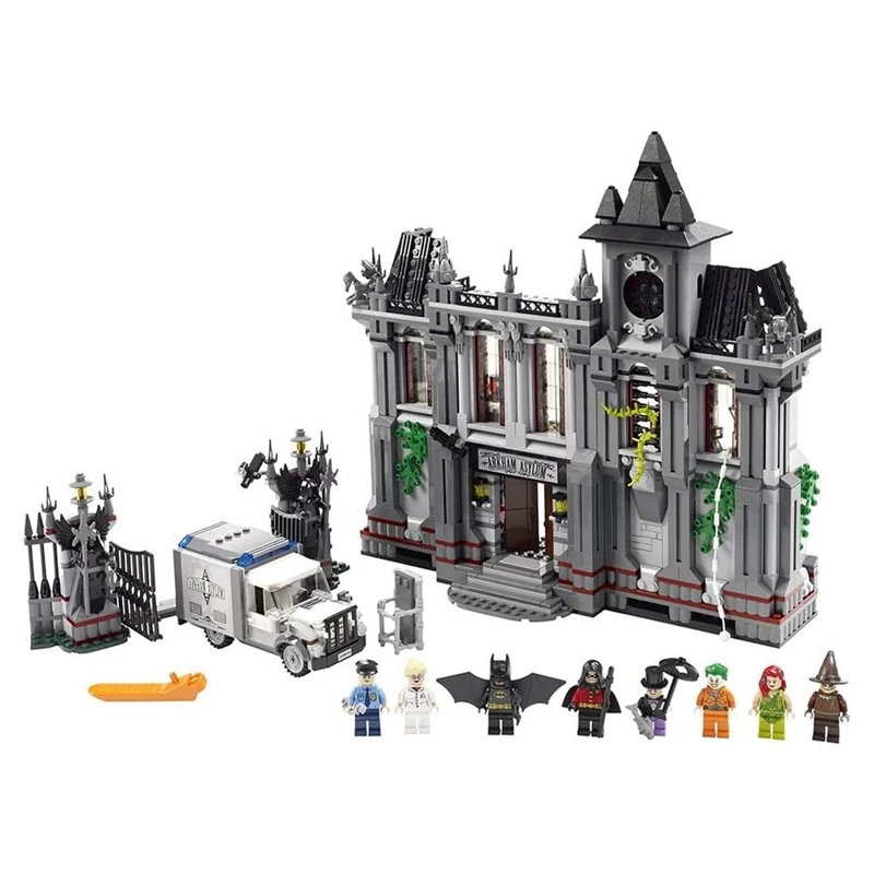 لگو دی سی فرار جوکر از بیمارستان آرکام 1619 قطعه مدل Super Hero 7124