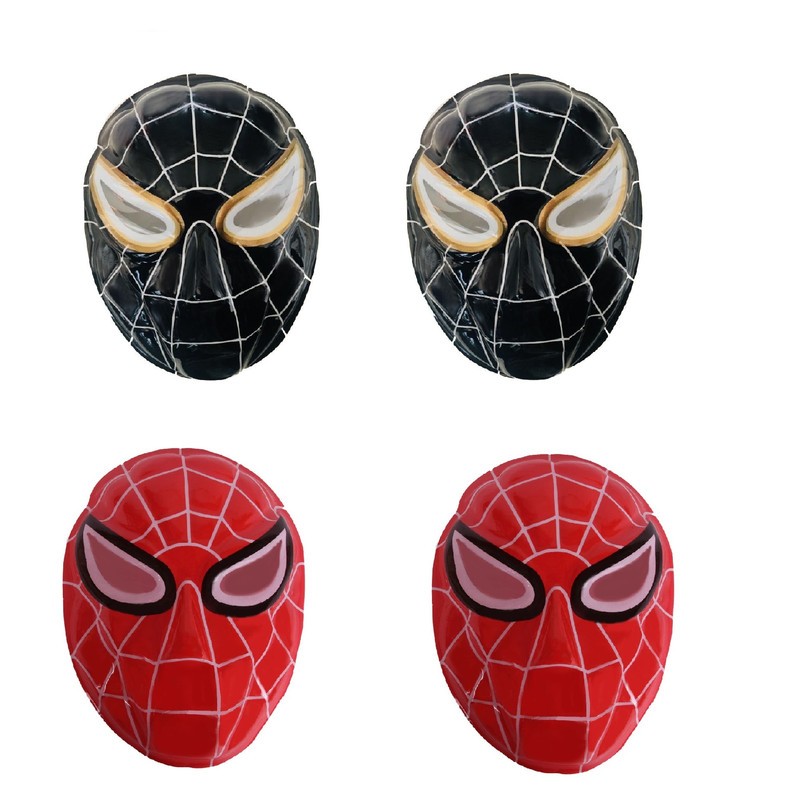 ماسک ایفای نقش طرح مرد عنکبوتی بسته 4 عددی ارزان 