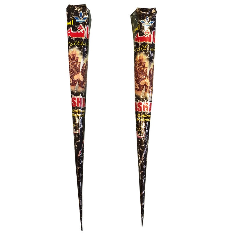 حنا طراحی مدل عاشه بسته 2 عددی