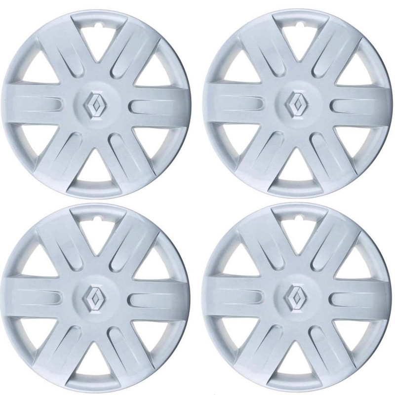 قالپاق چرخ صنایع خودرو حامد مدل SSH90 سایز 15 اینچ مناسب برای رنو L90 بسته 4 عددی