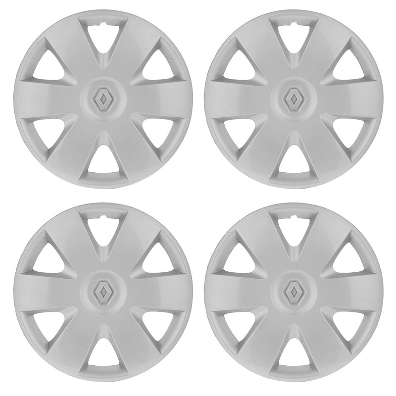 قالپاق چرخ صنایع خودرویی فولادی مدل 015 سایز 15 اینچ مناسب برای ال 90 بسته 4 عددی