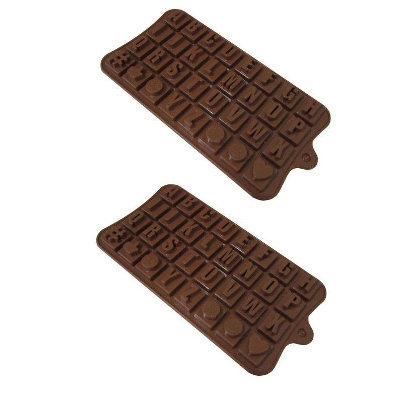 قالب شکلات مدل حروف انگلیسی بسته 2 عددی