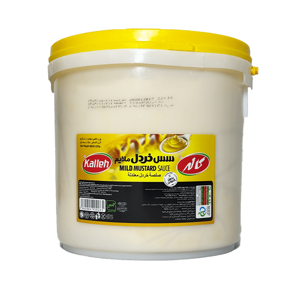 سس خردل 8 کیلویی کاله