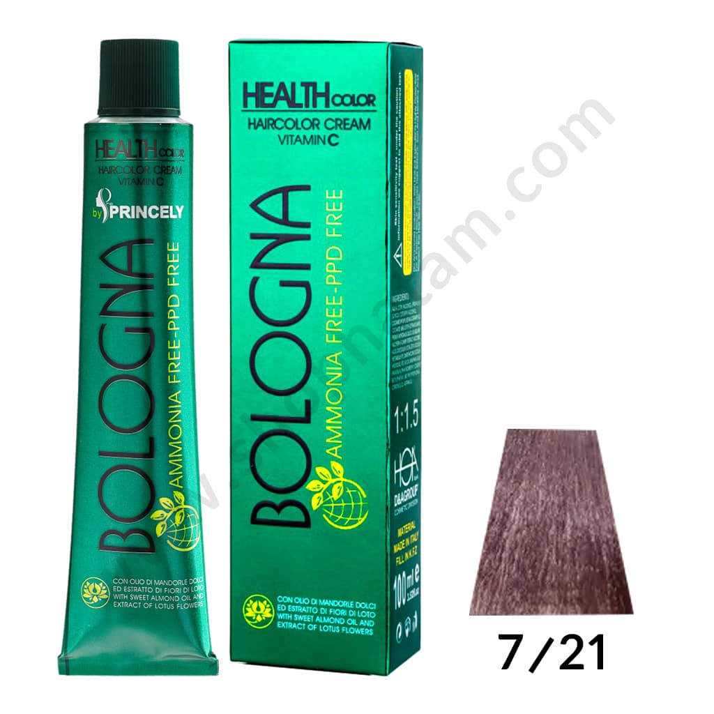 رنگ مو بلونیا (شماره 7/12) بلوند نسکافه ای حجم 100 میلی لیتر