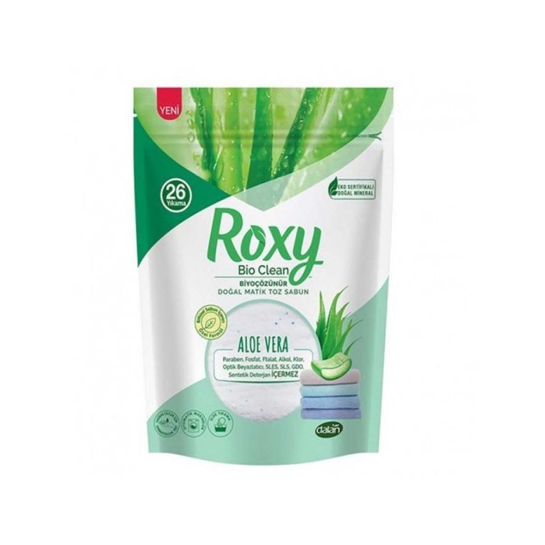 پودر صابون رکسی رایحه آلوئه ورا حجم 800 گرم  Roxy ترکیه