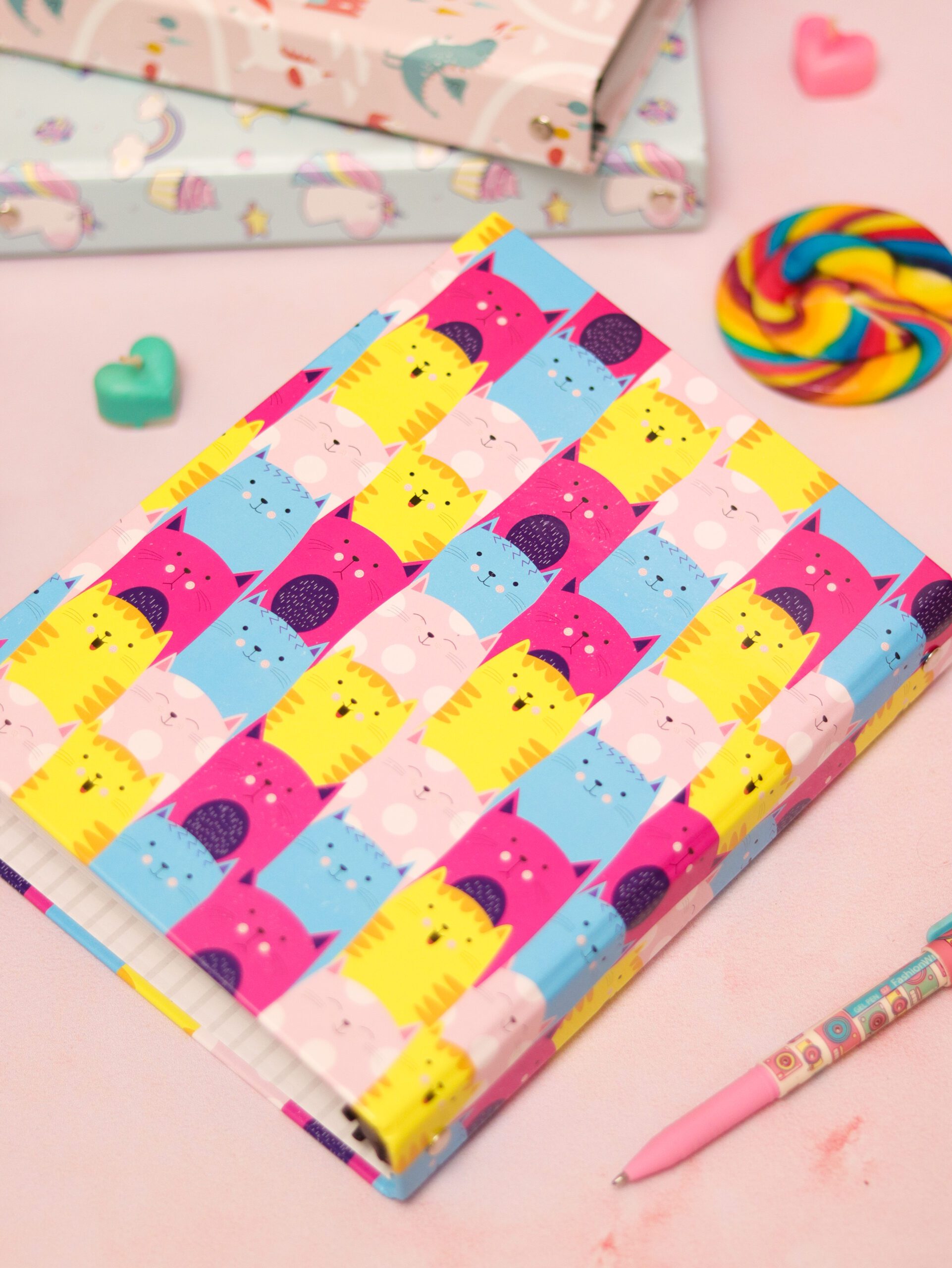 خرید کلاسور 20 حلقه قفل پلاستیک 100 برگ | سری راندو