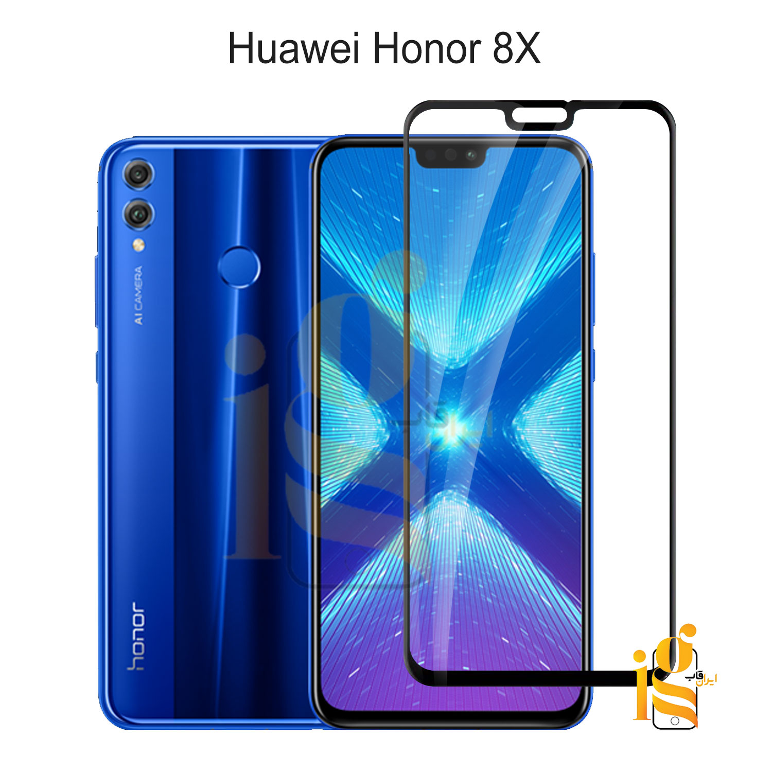 گلس شیشه ای تمام صفحه برای گوشی هوآوی Honor 8X