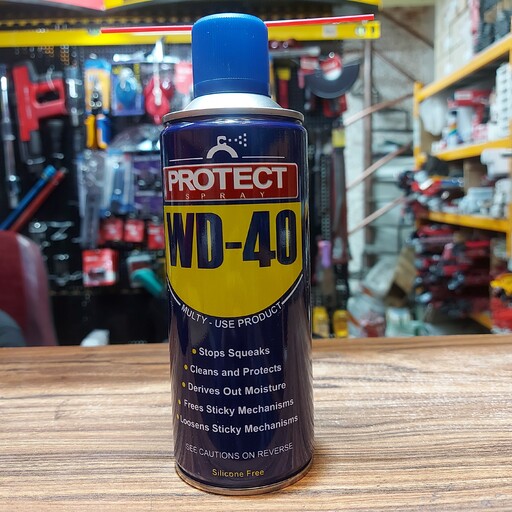 اسپری تنظیف wd-40 روان کننده و زنگ شور 450 میلی لیتر 