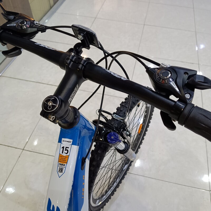 دوچرخه سایز 26 آلمینیوم آبی ترمز ویبریک برند اینتنس اصلی خارجی