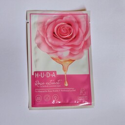 ماسک ورقه ای گل سرخ HUDA