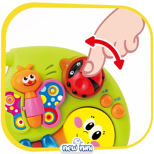 پیانو موزیکال طرح پروانه هولا تویز  HOLA TOYS 