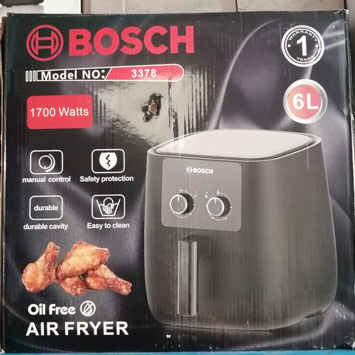 سرخ کن بوش بدون روغن رژیمی سرخکن بوش آلمان bosch حجم 6 لیتری ولومی ارسال رایگان