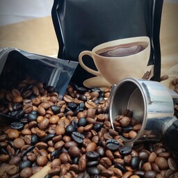 قهوه کارن میکس طلایی1000گرمی شصت چهل عربیکا خالص برزیل کافئین نسبتا پایین یه طعم فوق العاده برا ی خاص پسندها