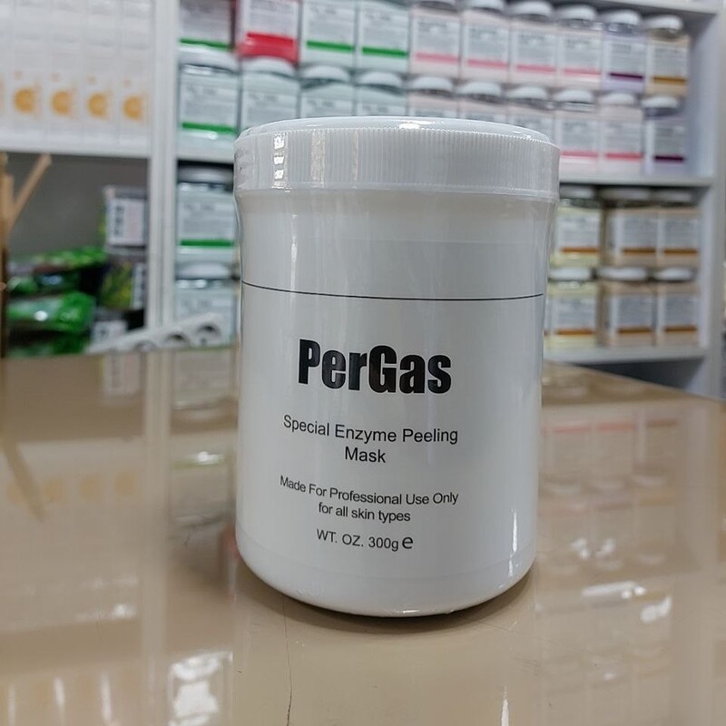 پیلینگ آنزیمی پرگاس PerGas حجم 300 گرم