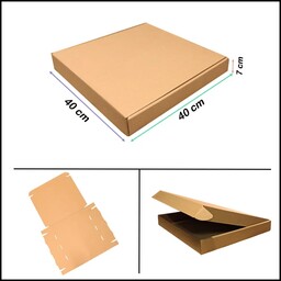 کارتن و جعبه کیبوردی طول40 عرض40 ارتفاع6( بسته 20عددی)