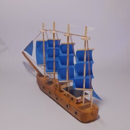 کشتی بادبانی چوبی 