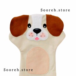 عروسک دستکشی سگ (نمدی)