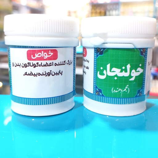 خولنجان  ( اعضای گوناگون بدن و پایین آورنده بیضه )