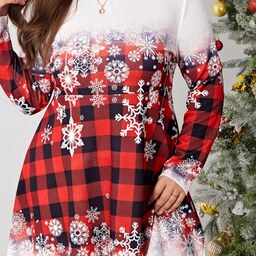 لباس مجلسی سایز بزرگ  کریسمسی یلدایی تونیک شومیز  مانتو    44 تا 70