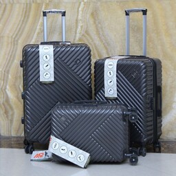 چمدان با جنسABS برند MR  به همراه ضمانت نامه بی قید و شرط ودر رنگ بندی و سه سایز